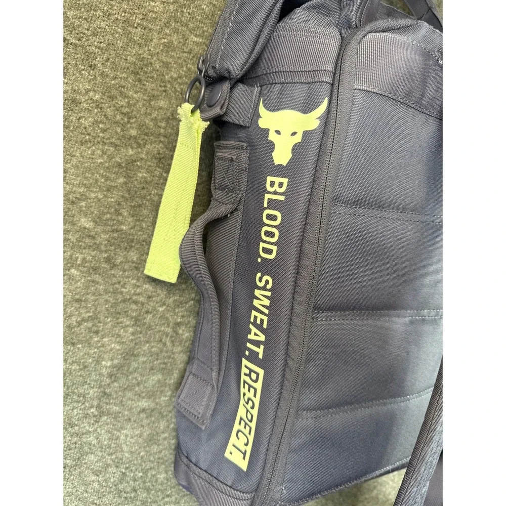 Under Armour Project Rock Training‎ Backpack Duffel Bag 21.9 Liters Dwayne J Gym
